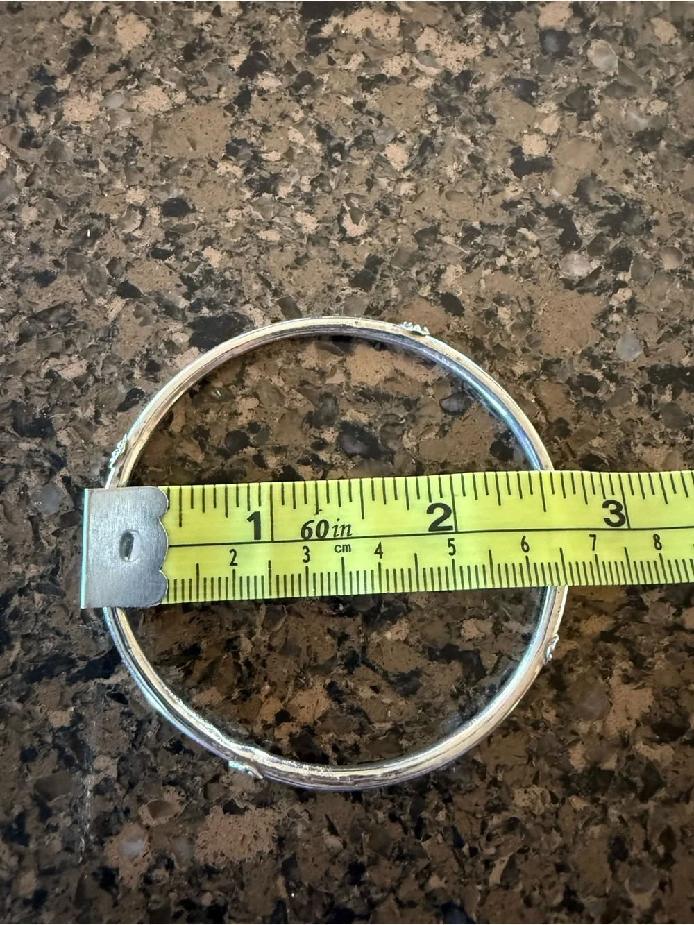 Simple Sterling Silver Bangle Bracelet